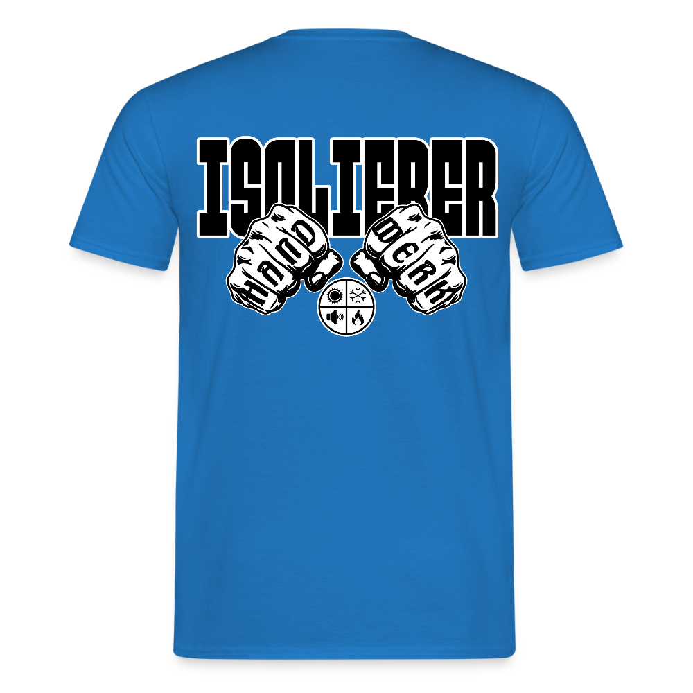 Unisex T-Shirt "Isolierer" Royalblau Männer T-Shirt