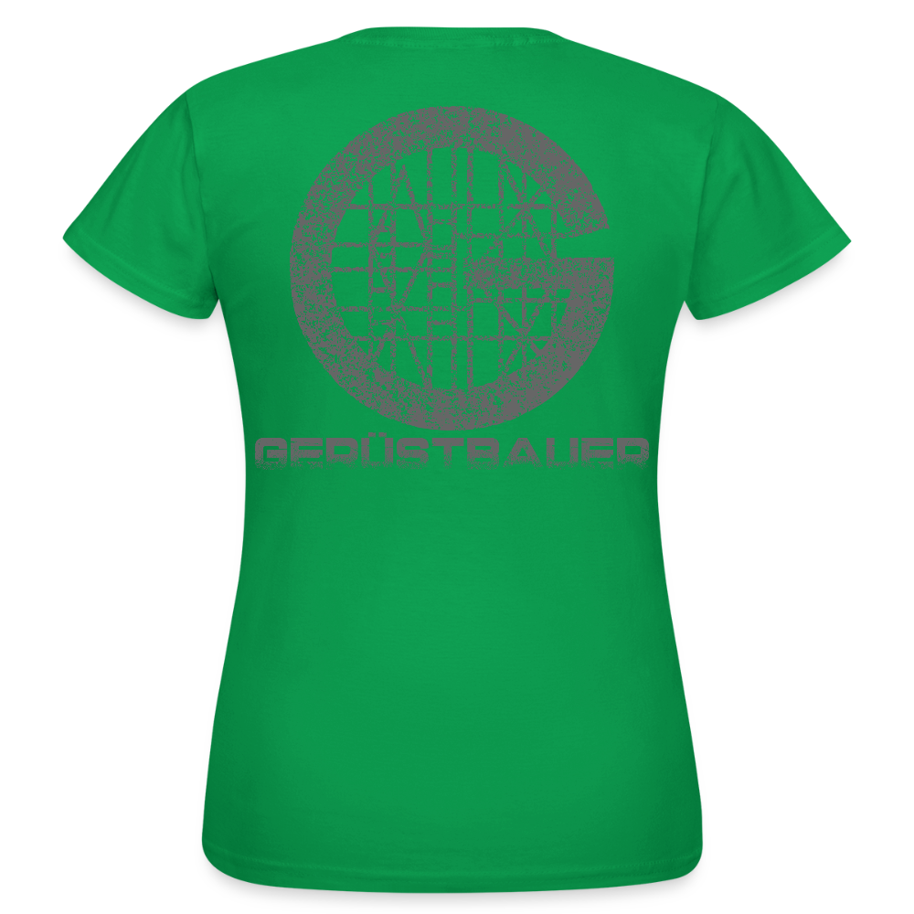 Frauen T-Shirt "Gerüstbauer" - Kelly Green