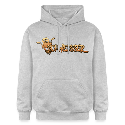 Gildan Unisex Softstyle® "Schweisser" Hellgrau meliert Gildan Unisex Softstyle® Midweight Hoodie