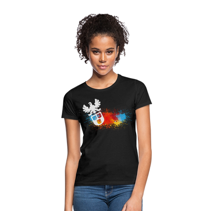Frauen T-Shirt "Splash-Maler" Frauen T-Shirt