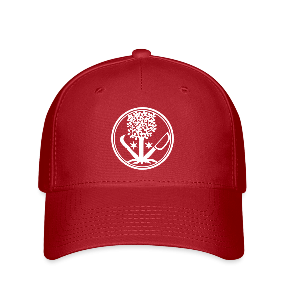 Flexfit Cap "GaLaBauer" Rot Flexfit Cap