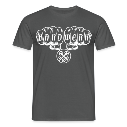 Unisex T-Shirt "Schlosser" Anthrazit Männer T-Shirt