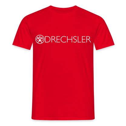 Unisex T-Shirt "Drechsler" Rot Männer T-Shirt