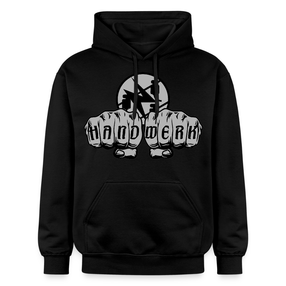 Gildan Unisex Softstyle® "Elektriker" Schwarz Gildan Unisex Softstyle® Midweight Hoodie
