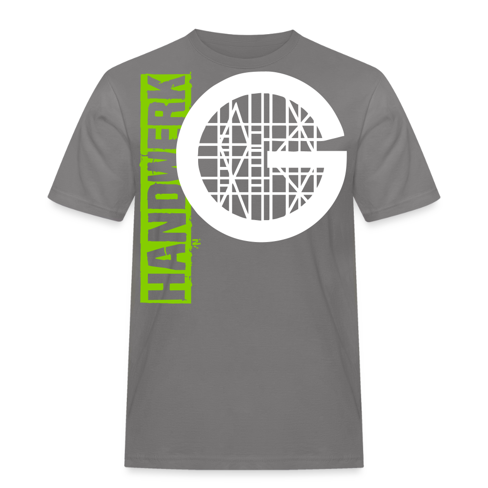 Unisex Workwear T-Shirt "Gerüstbauer" - Grau