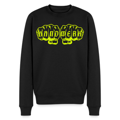 Unisex Premium Pullover "Maler" neongelb Männer Premium Pullover