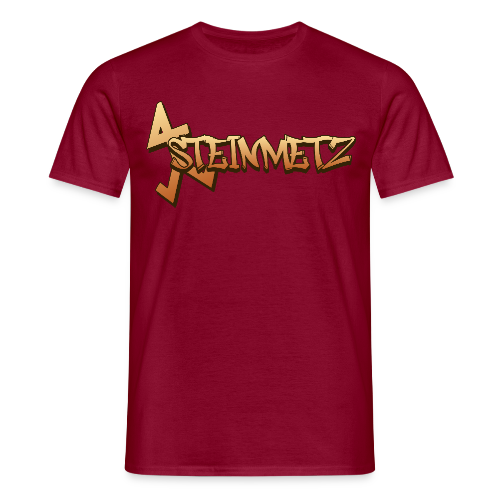 Unisex T-Shirt "Steinmetz" Ziegelrot Männer T-Shirt