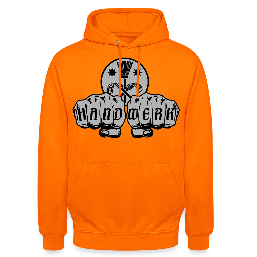 Unisex Hoodie "Schornsteinfeger" Orange Unisex Hoodie