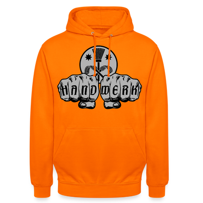 Unisex Hoodie "Schornsteinfeger" Orange Unisex Hoodie