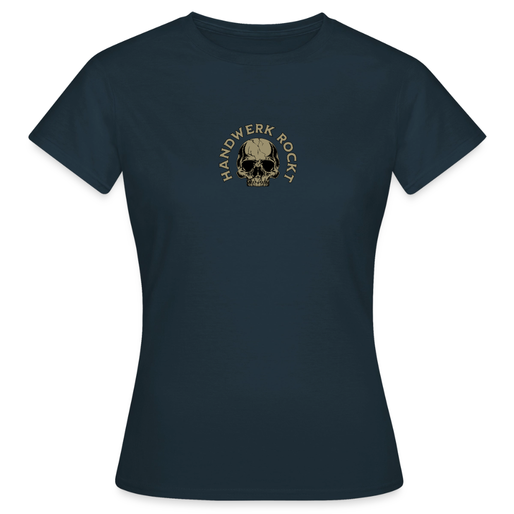 Frauen T-Shirt "Handwerk-Rockt" (beidseitig bedruckt) Frauen T-Shirt {{ color }}