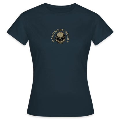 Frauen T-Shirt "Handwerk-Rockt" (beidseitig bedruckt) Frauen T-Shirt {{ color }}