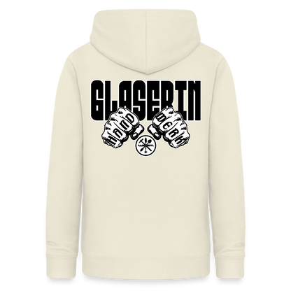 Frauen Hoodie "Glaserin" (beidseitig beruckt) Vanille-Milchshake Frauen Hoodie