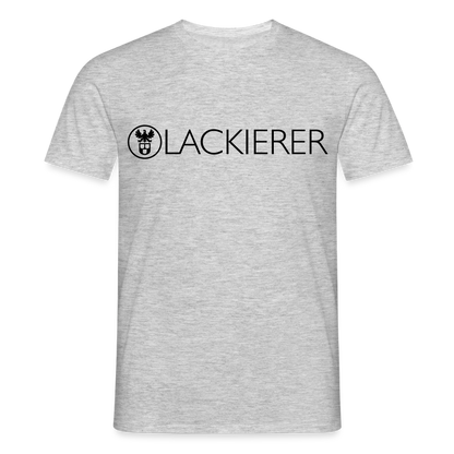 Unisex T-Shirt "Lackierer" Grau meliert Männer T-Shirt
