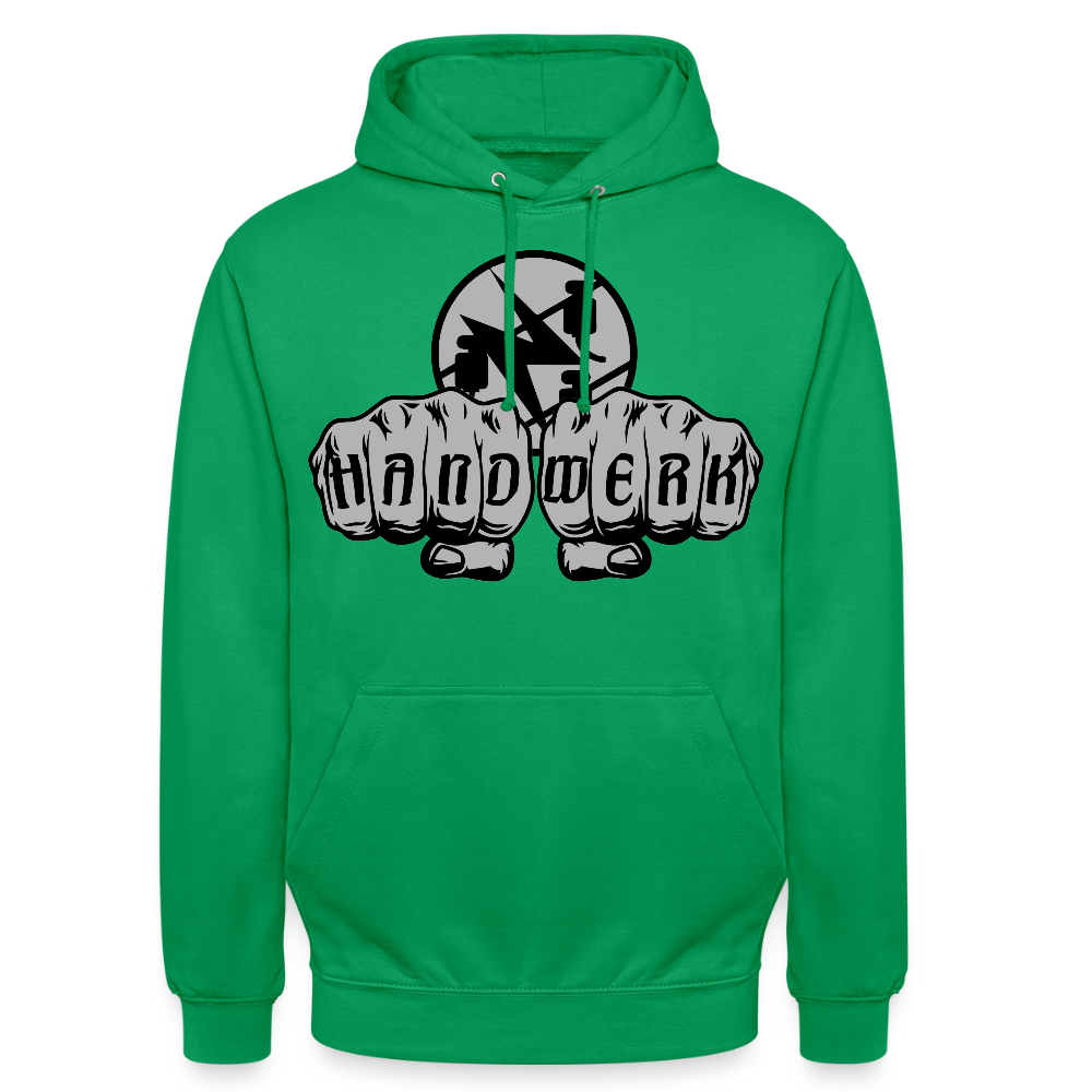 Unisex Hoodie "Elektriker" Kelly Green Unisex Hoodie