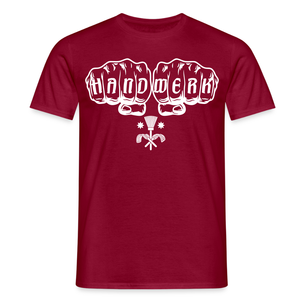 Unisex T-Shirt "Schornsteinfeger" Ziegelrot Männer T-Shirt