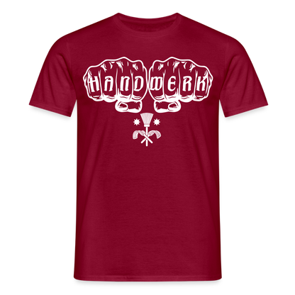 Unisex T-Shirt "Schornsteinfeger" Ziegelrot Männer T-Shirt