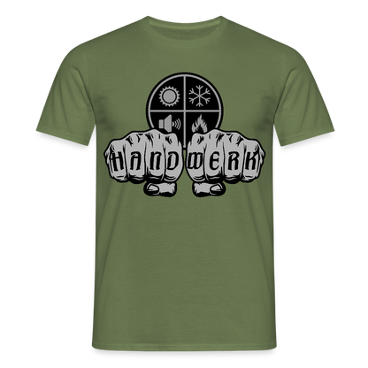 Unisex T-Shirt "Isolierer" Militärgrün Männer T-Shirt