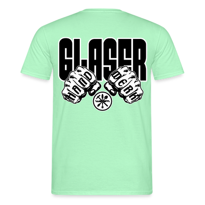 Unisex T-Shirt "Glaser" Mintgrün Männer T-Shirt