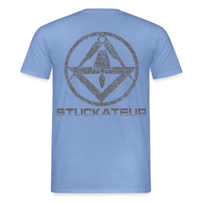 Unisex T-Shirt "Stuckateur" carolina blue Männer T-Shirt