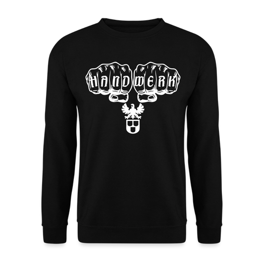 Unisex Pullover "Maler" - Schwarz