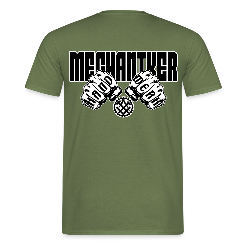 Unisex T-Shirt "Mechaniker" Militärgrün Männer T-Shirt