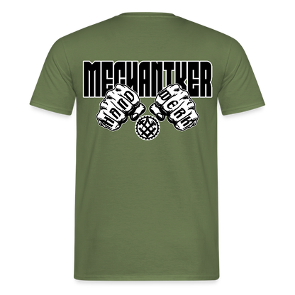 Unisex T-Shirt "Mechaniker" Militärgrün Männer T-Shirt