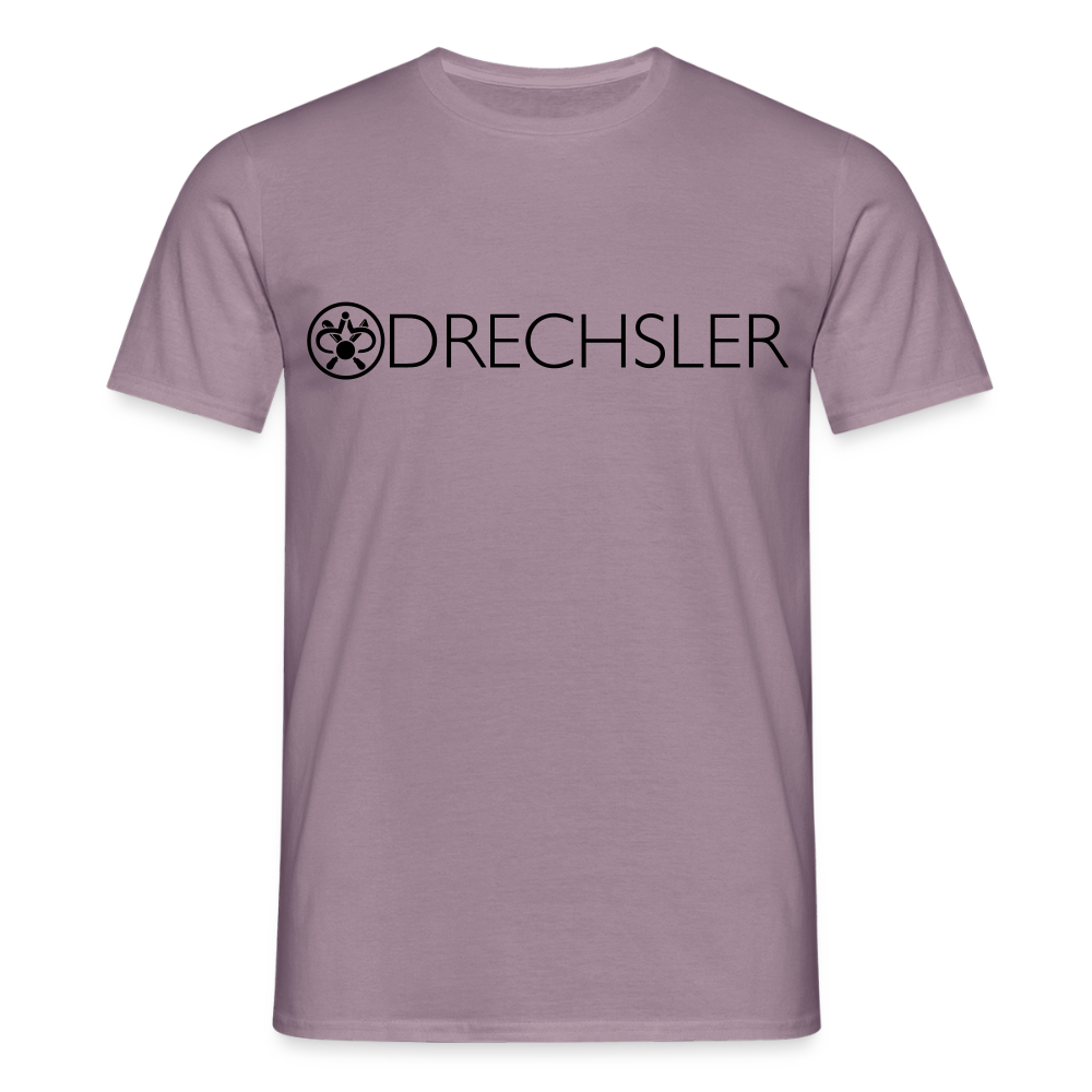 Unisex T-Shirt "Drechsler" Lilagrau Männer T-Shirt