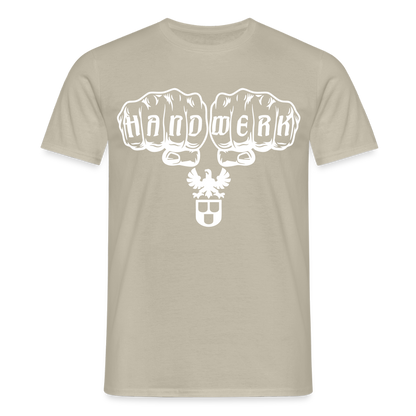 Unisex T-Shirt "Maler" Sandbeige Männer T-Shirt