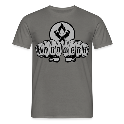 Unisex T-Shirt "Heizungsbauer" Graphit Männer T-Shirt