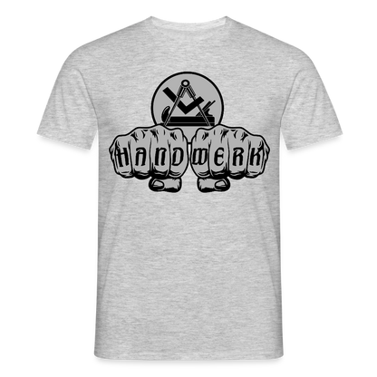 Unisex T-Shirt "Schreiner/Tischler" Grau meliert Männer T-Shirt