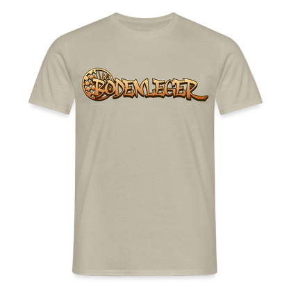 Unisex T-Shirt "Bodenleger" Sandbeige Männer T-Shirt