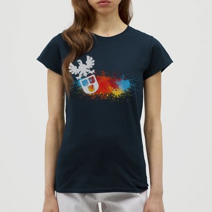 Frauen T-Shirt "Splash-Maler" Frauen T-Shirt