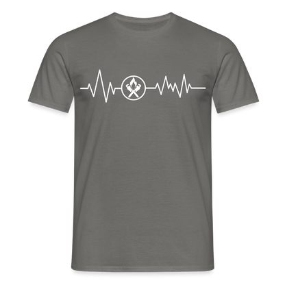 Unisex T-Shirt "Heizungsbauer" Graphit Männer T-Shirt