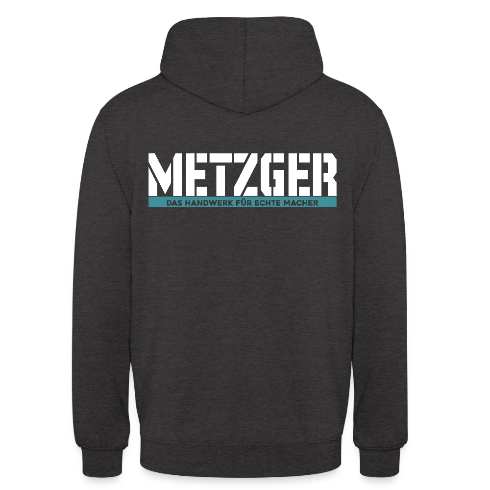 Unisex Hoodie HW-300 | MACHER "Metzger" Anthrazit Unisex Hoodie {{ color }}