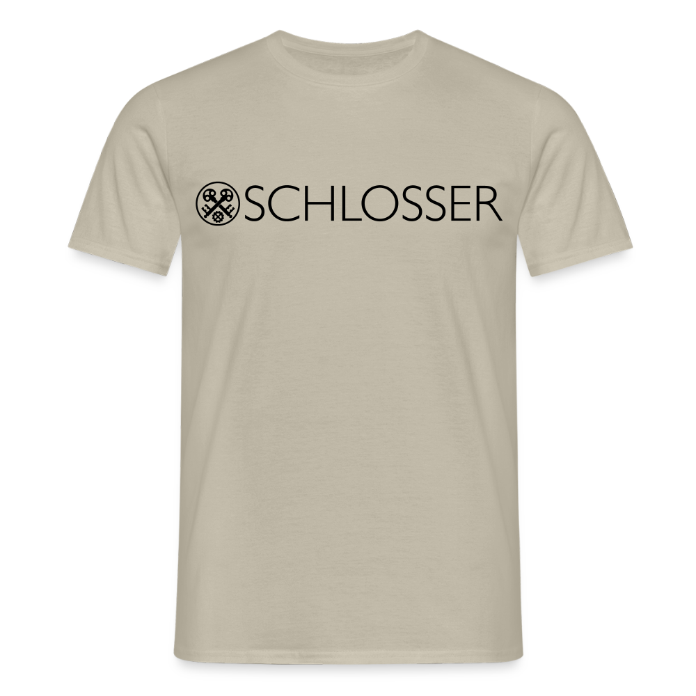 Unisex T-Shirt "Schlosser" - Sandbeige