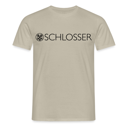 Unisex T-Shirt "Schlosser" Sandbeige Männer T-Shirt