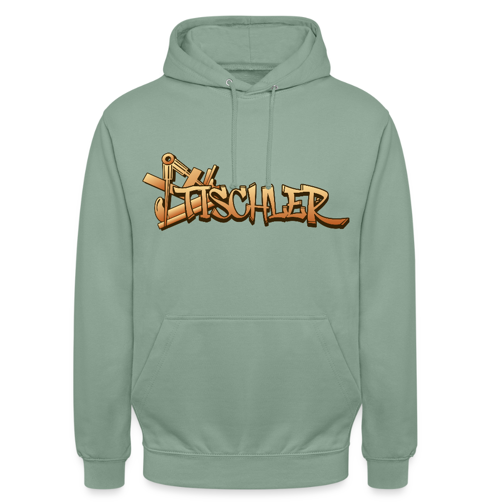 Unisex Hoodie "Tischler" Graugrün Unisex Hoodie