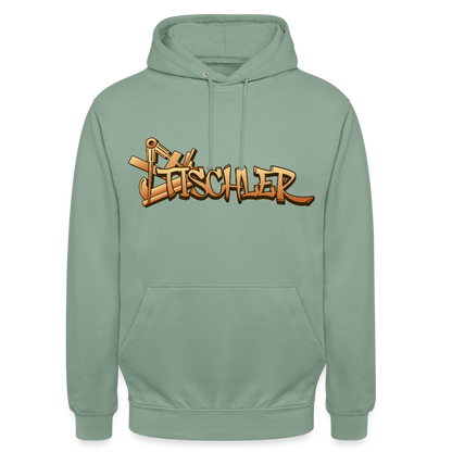 Unisex Hoodie "Tischler" Graugrün Unisex Hoodie