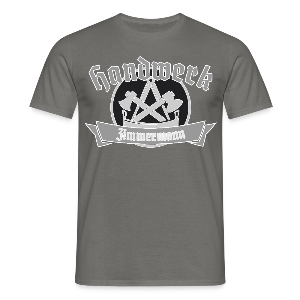 Unisex T-Shirt "Zimmermann" Graphit Männer T-Shirt