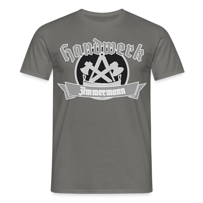 Unisex T-Shirt "Zimmermann" Graphit Männer T-Shirt