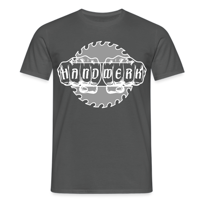 Unisex T-Shirt "Handwerk-SB" Anthrazit Männer T-Shirt