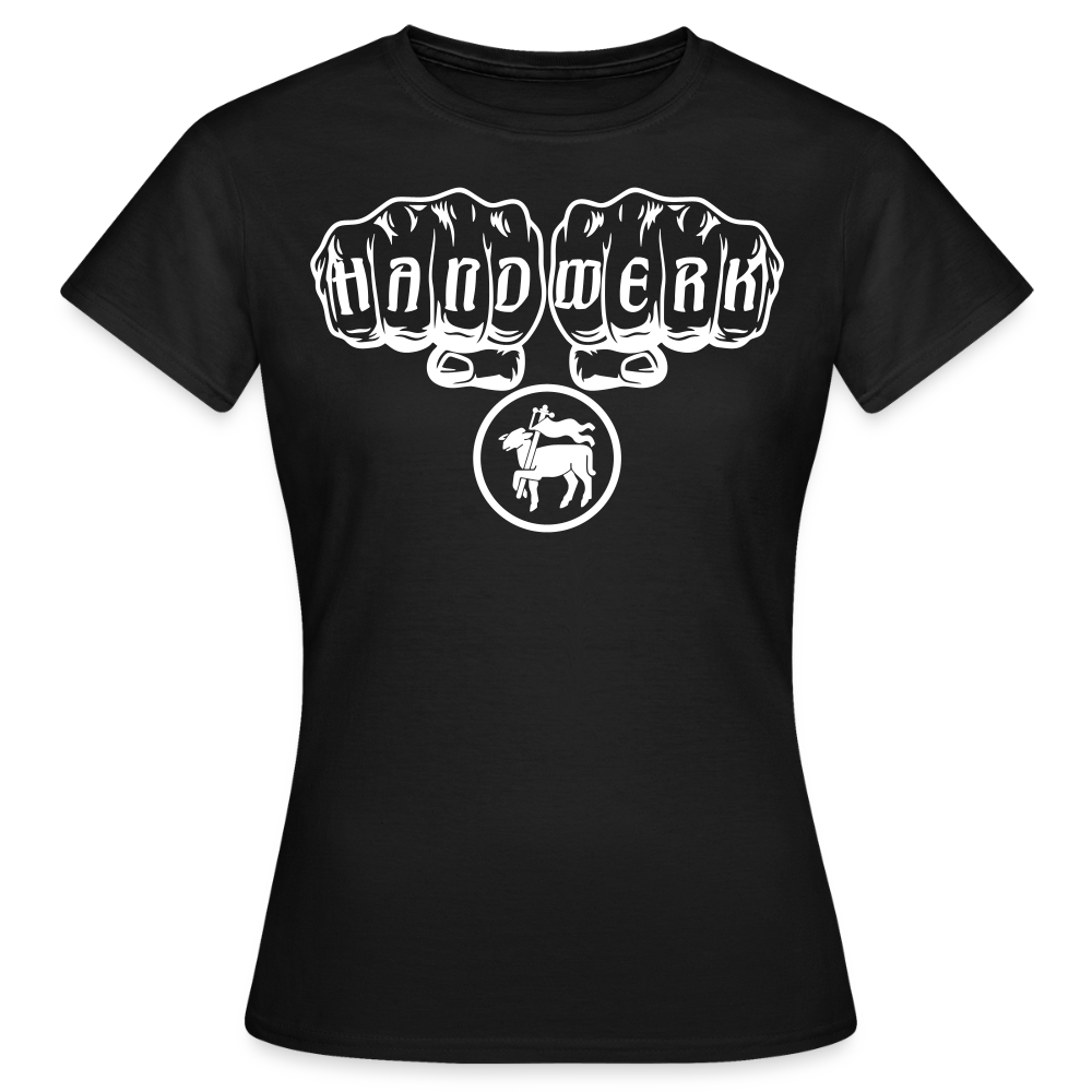 Frauen T-Shirt "Fleischer" Schwarz Frauen T-Shirt