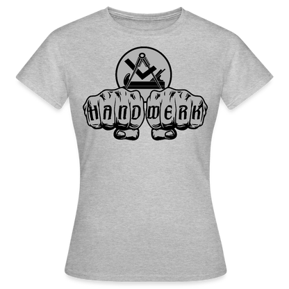 Frauen T-Shirt "Schreiner/Tischler" - Grau meliert