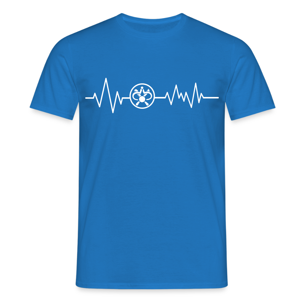 Unisex T-Shirt "Drechsler" Royalblau Männer T-Shirt