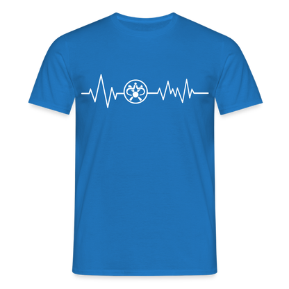 Unisex T-Shirt "Drechsler" Royalblau Männer T-Shirt