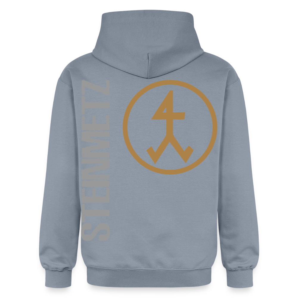 Gildan Unisex Softstyle® "Steinmetz" Blau Gildan Unisex Softstyle® Midweight Hoodie