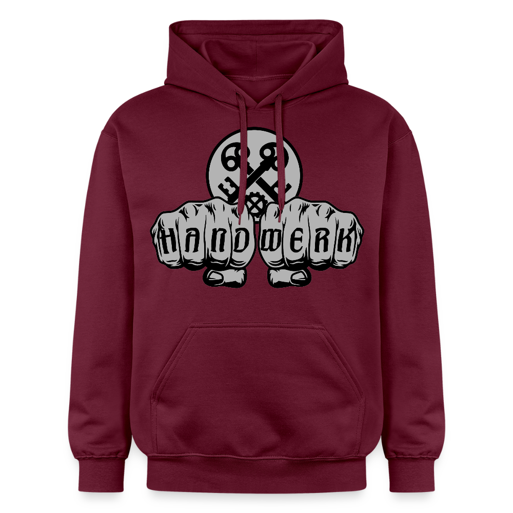 Gildan Unisex Softstyle® "Schlosser" Maroon Gildan Unisex Softstyle® Midweight Hoodie