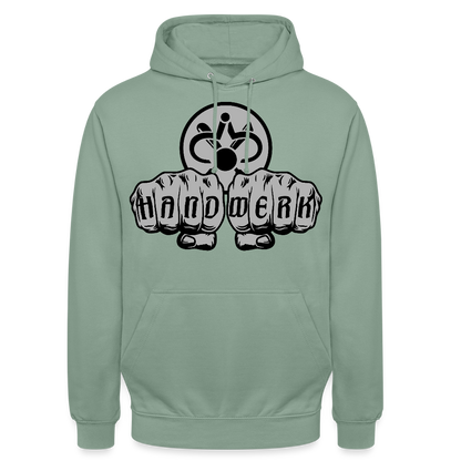 Unisex Hoodie "Drechsler" Graugrün Unisex Hoodie