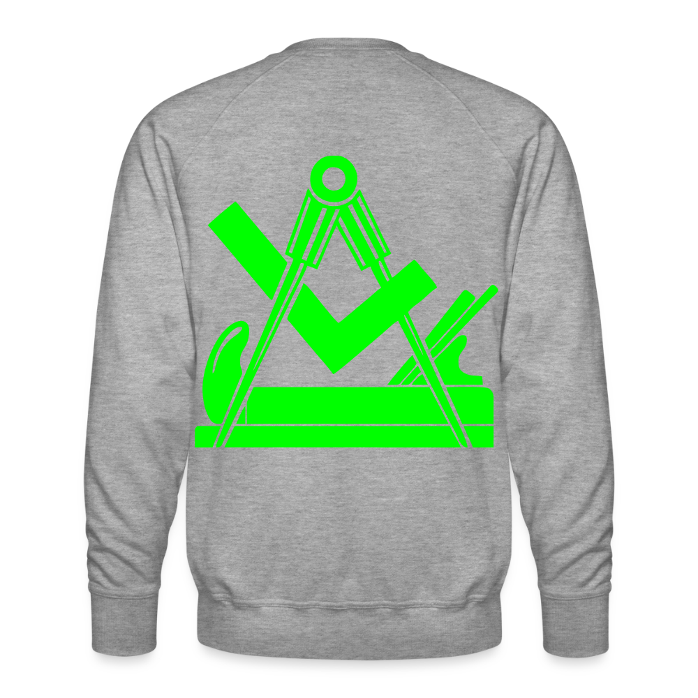 Unisex Premium Pullover "Tischler" neongrün Männer Premium Pullover