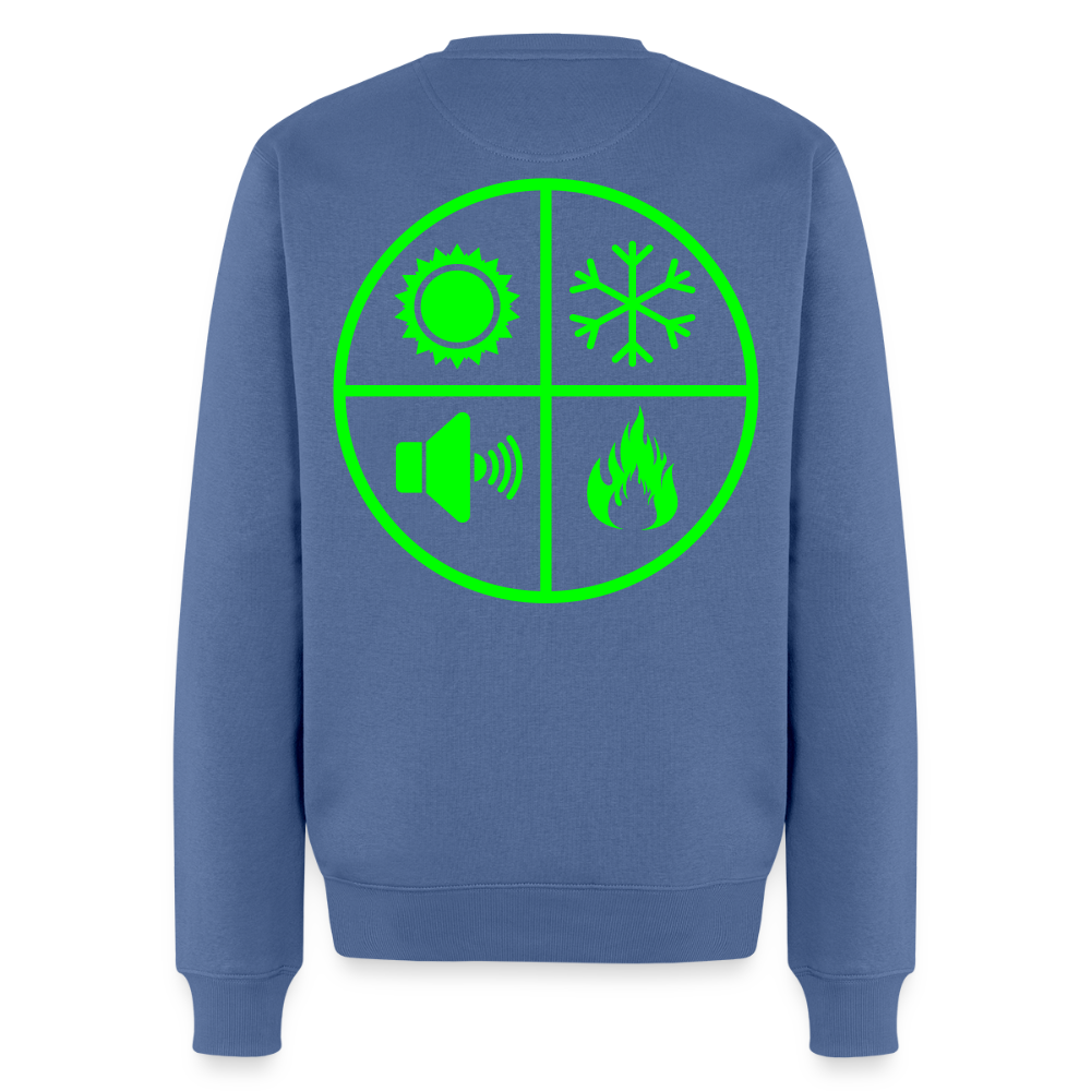 Unisex Premium Pullover "Isolierer" neongrün Männer Premium Pullover